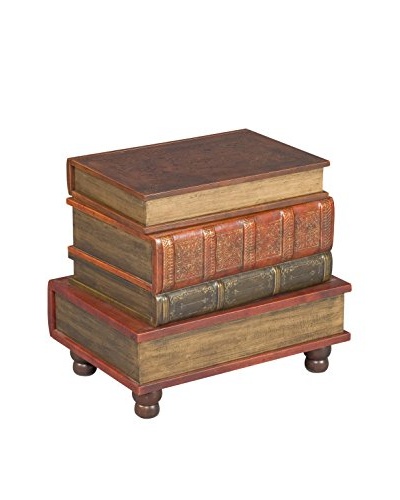 Bookbinder's Leather Side Table