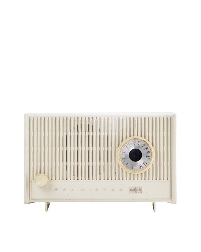 Vintage RCA Radio, White