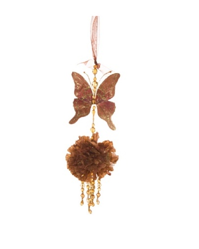Sage & Co. 7″ Butterfly Tassels Ornament