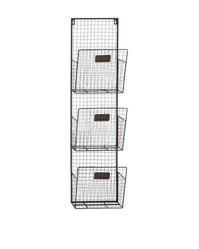 Metal 3-Tier Wall Organizer