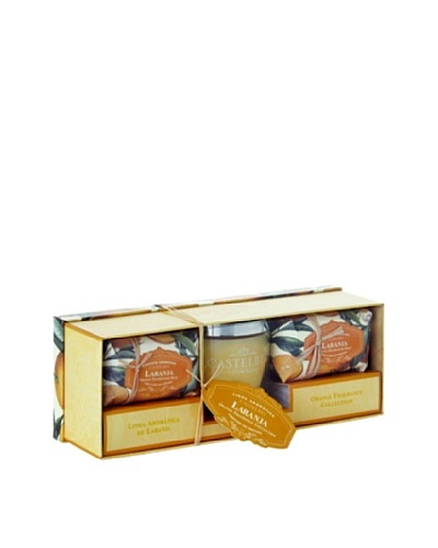 Castelbel Ambiante Orange Soap & Candle Gift Set