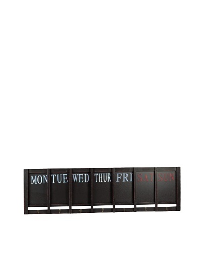 7-Days-a-week Wooden Blackboard