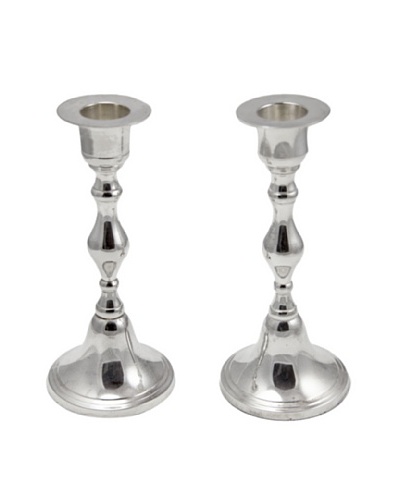 Vintage Silver Candlestick Holders, c.1940s