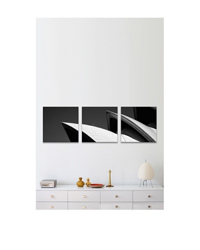 Sydney Opera House Panoramic Giclée Canvas Print Triptych