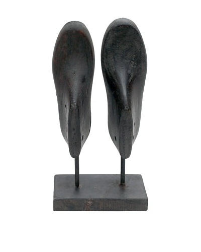 Double Shoe Mold, Ebony, Brown