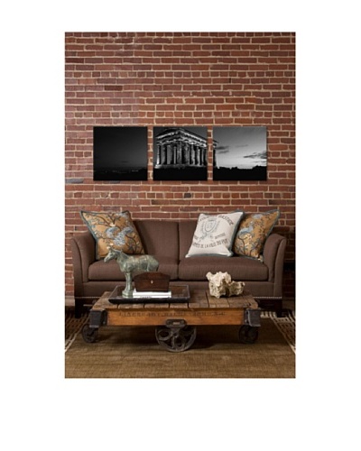 Penshaw Monument Panoramic Giclée Canvas Print Triptych