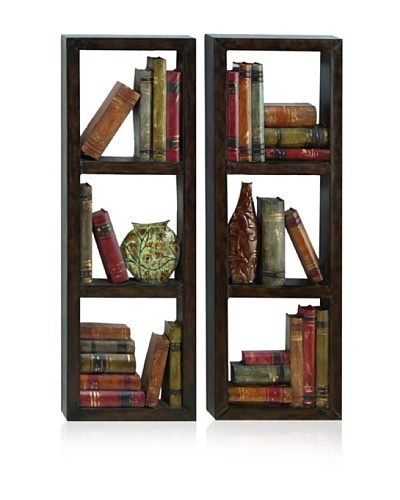 Metal Wall Bookends