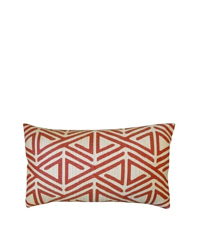 Zuhul Throw Pillow, Red