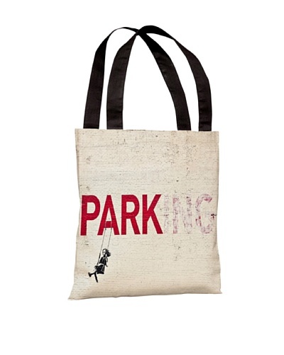 Banksy Parking Tote Bag