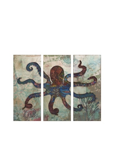 Splash Octopus Tryptych