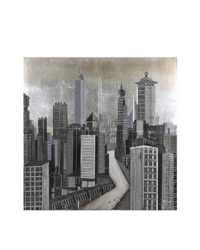 City of Dreams Hand-Painted Canvas