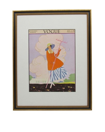 Original Vogue Cover from 1915 by Helen Dryden