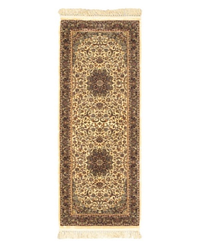 Persian Traditional Runner, Brown, 2' 7 x 6' 7 Runner