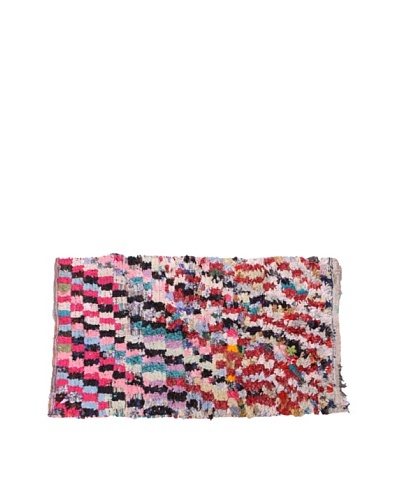 Moroccan Rag Rugs, Bright Beige Multi