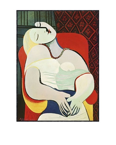 Pablo Picasso The Dream Framed Art