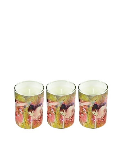 Set of 3 Degas Soy Candles