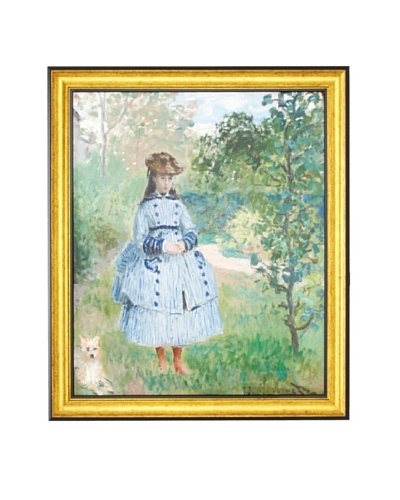 Claude Monet: Girl with Dog, 1873As You See