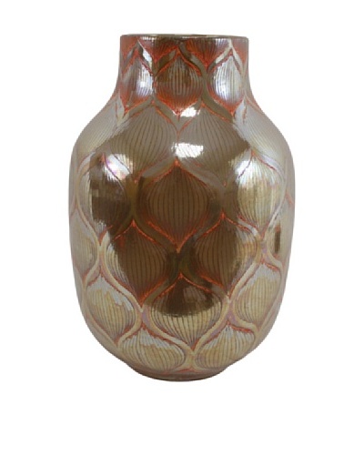 Cease Vase III, Brown/Red