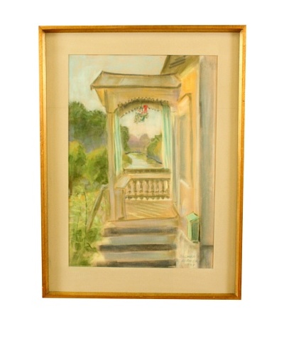 The Front Porch, 1959 Framed Artwork