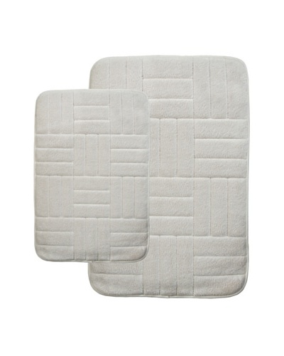 Memory Foam Bath Mat, Ivory