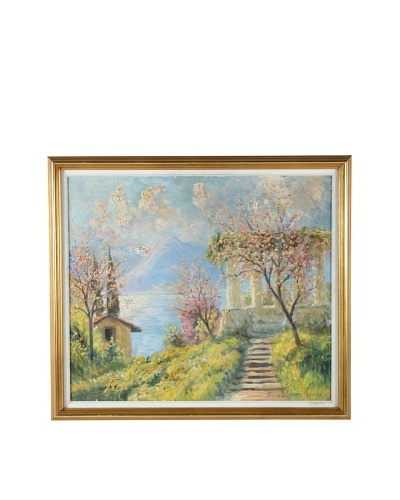 Finn Wennerwald Mediterranean Framed Artwork