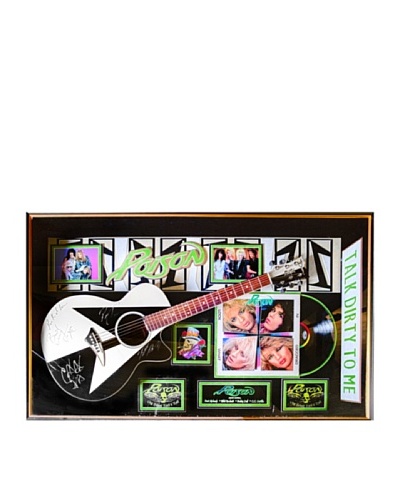 Signed Poison Guitar