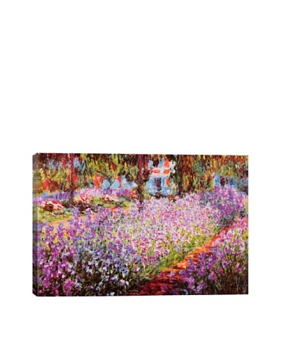 Claude Monet's Jardin De Giverny Giclée Canvas Print