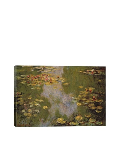 Claude Monet's Water Lilies (1919) Giclée Canvas Print