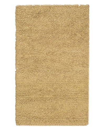 Hand-Knotted Plateau Shag, Khaki, 2' 11 x 4' 11