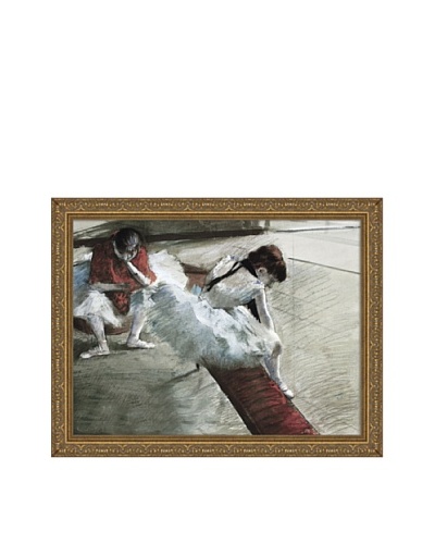 Edgar Degas Gallery Player Framed Canvas, 18″ x 24″