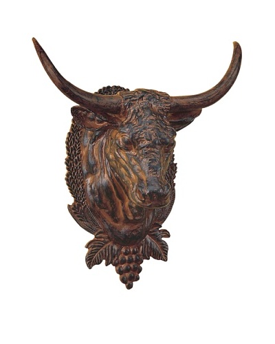 Hand-Painted Steer Head