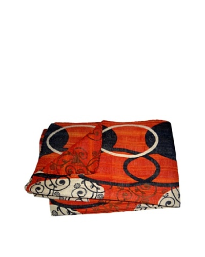 Vintage Kantha Throw Gowri, Multi, 60 x 90