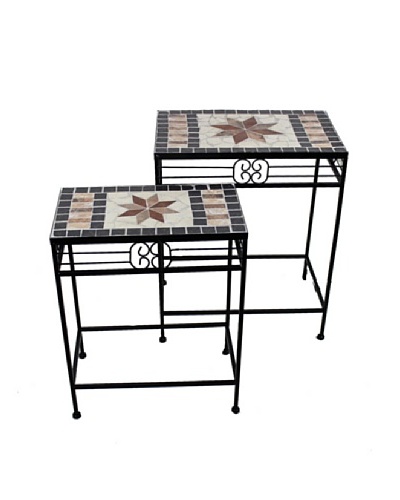 2-Piece Mosaic Table