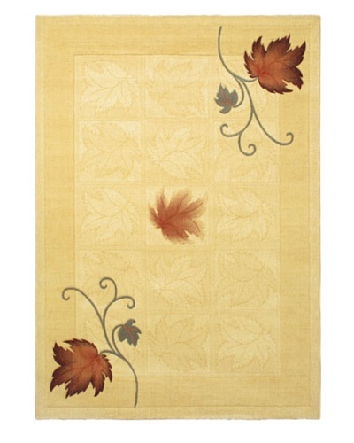 Royale Modern Rug, Light Yellow, 5' 7 x 7' 10