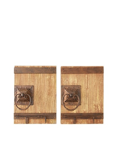 Set of 2 Door Knocker Wall Décor