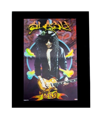 Slash Framed 3-D Hologram Poster