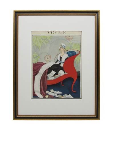 Original Vogue Cover from 1921 by George Wolfe Plank