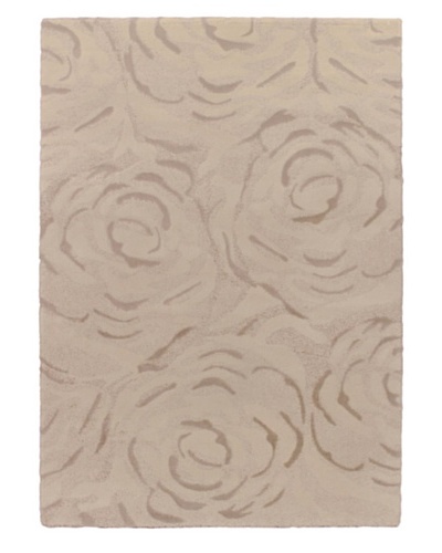 Prestige Shag Rug, Beige/Grey/White, 5' 5 x 7' 8