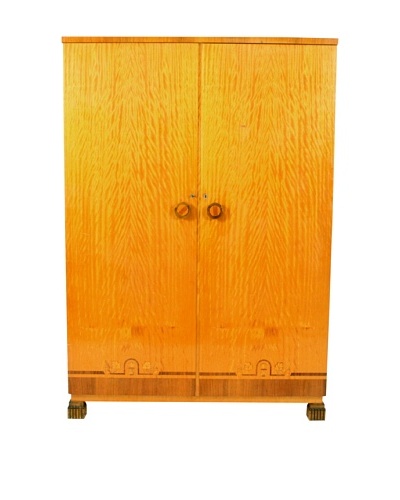 1940's Birch Wardrobe, Brown