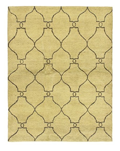 Hand-Knotted Marrakech Rug, Cream, 5' 1 x 6' 7