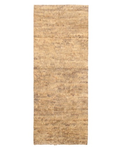 Rabat Long Hair Modern Rug, Khaki, 3' 9 x 9' 10 Runner