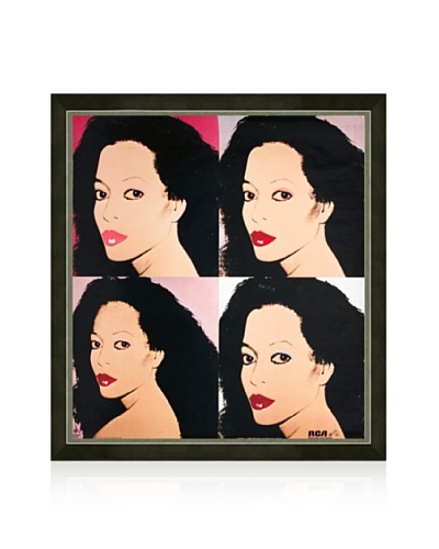 Portrait of Diana Ross x 4, Andy Warhol