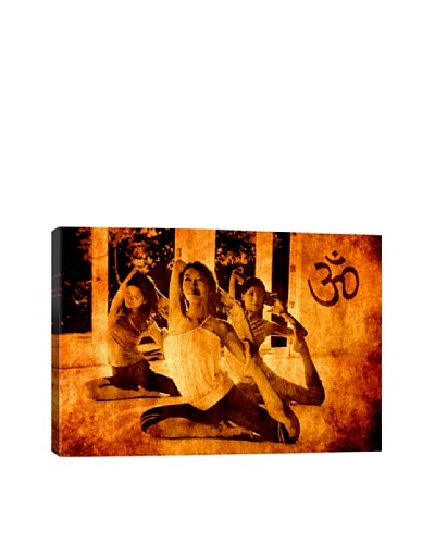 OM Pigeon Pose Trio by Fabrizio Giclée Canvas Print