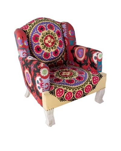 Suzani Arm Chair, Multi