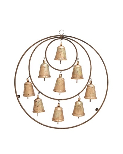 UMA Metal Bell Wall Hanging