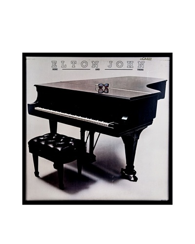 Elton John: Here & There Framed Album CoverAs You See