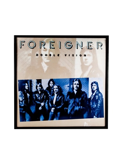 Foreigner: Double Vision Blue Framed Album CoverAs You See