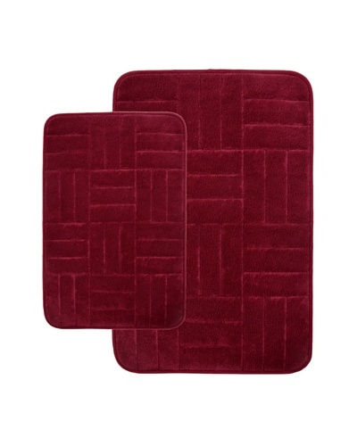 Memory Foam Bath Mat, Wine