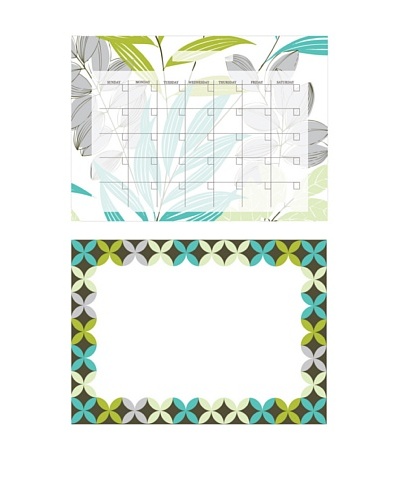 Habitat Dry-Erase Calendar Message Board Combo