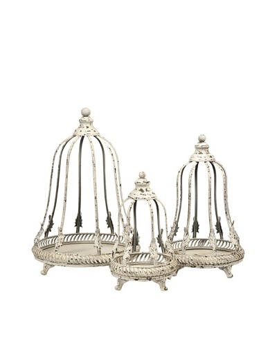 Set of 3 Elliot Decorative Cloche